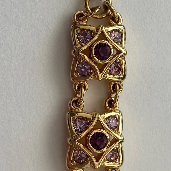 Swarovski Signed  necklace and bracelet set - Picture 6 of 11